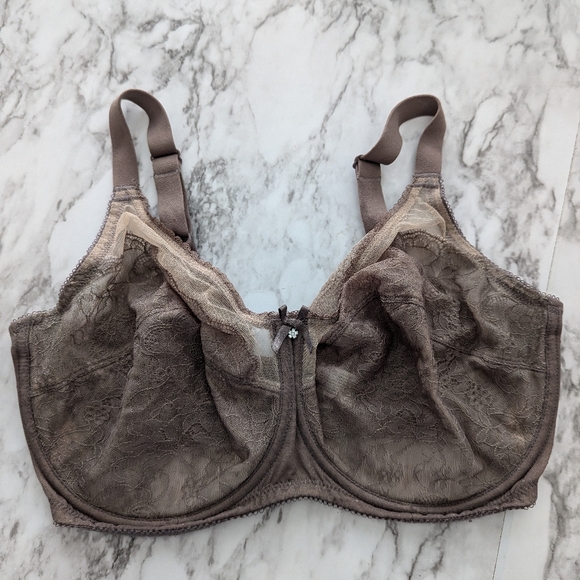 Wacoal Retro Chic Full Figure Underwires Bra 855286 size 34G - Picture 1 of 5
